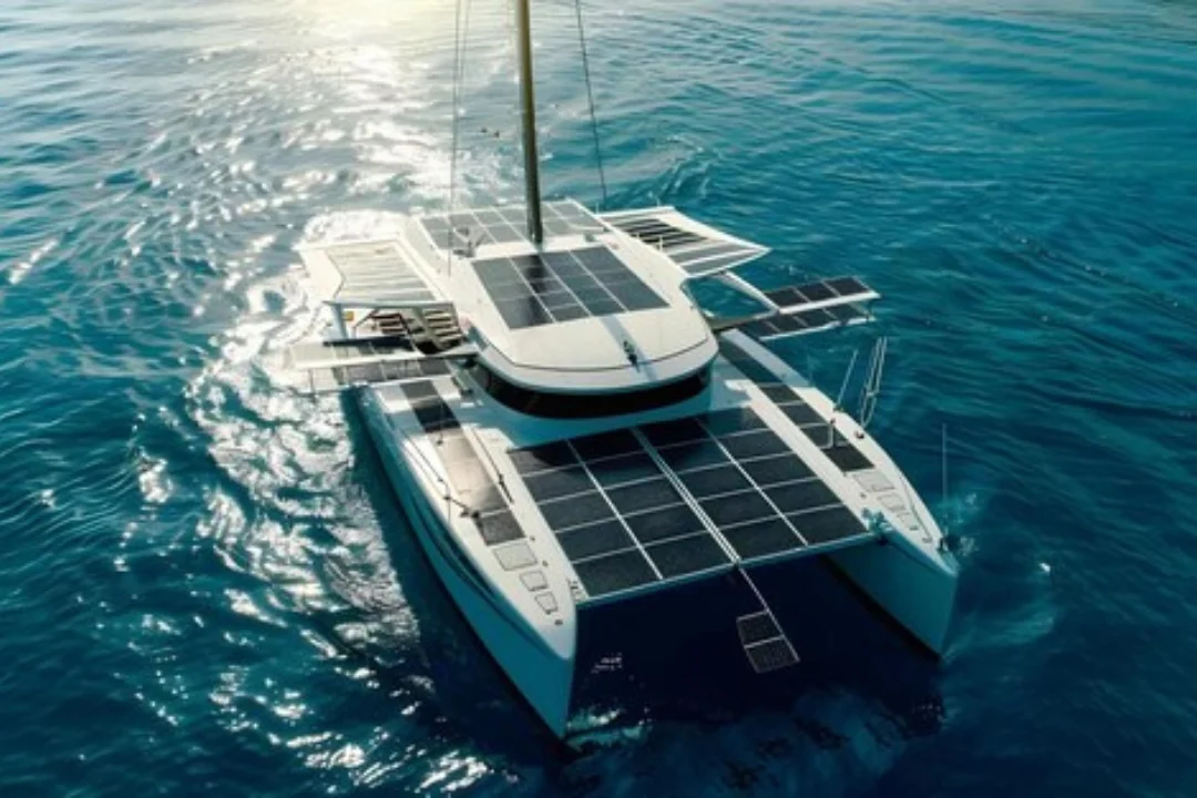 Sun powered Sail Drive